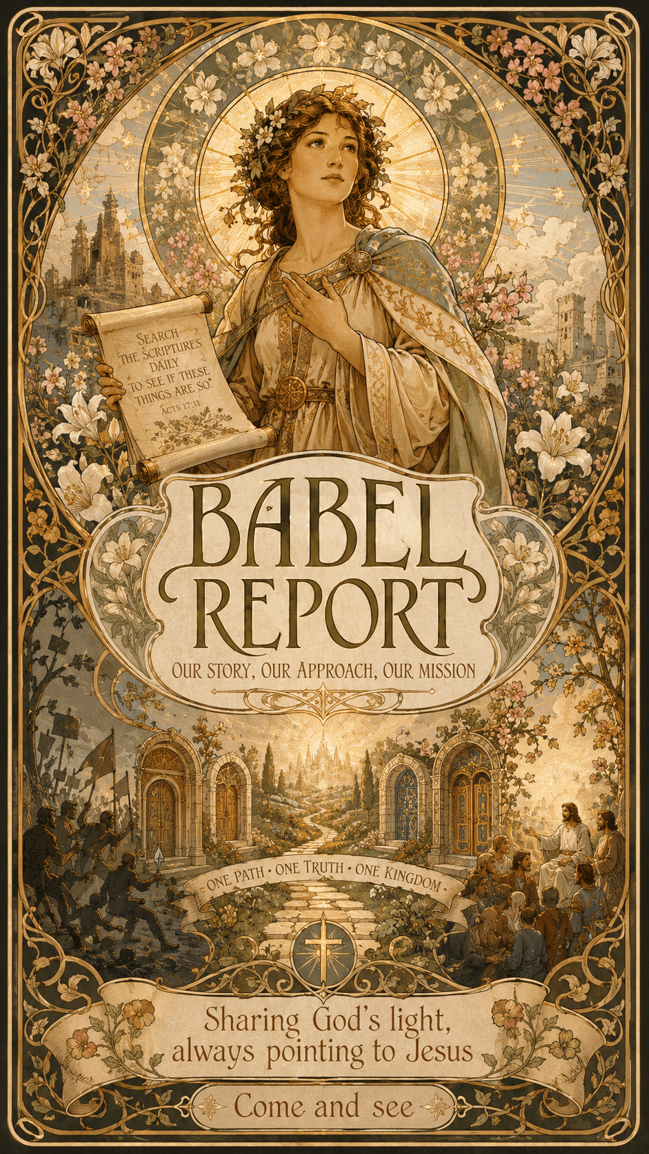Babel Report — Search the Scriptures daily to see if these things are so (Acts 17:11)